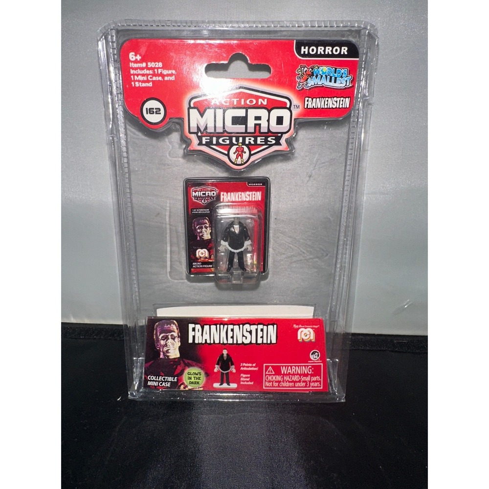 World's Smallest Micro Action Figures Frankenstein Horror Mini Figure 5028 NEW